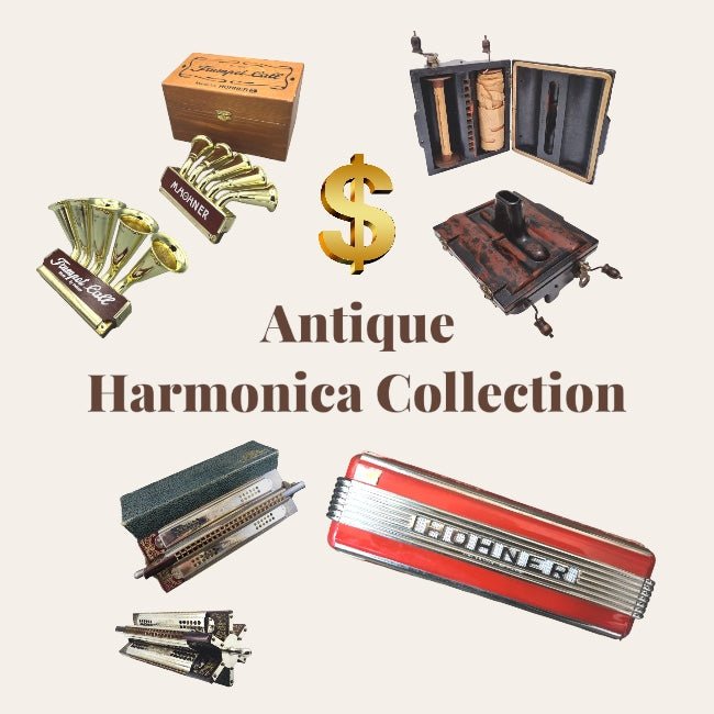 Goodson Gallery Mike Anthony Strikes Big in The World of Antique Harmonicas