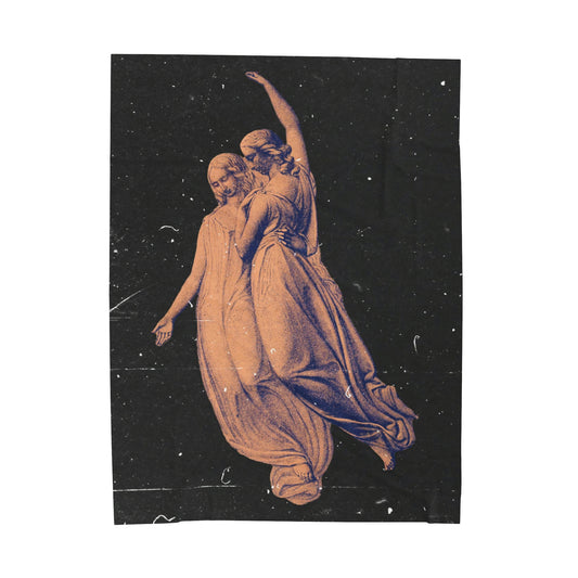 19th C. Resurrection Angels Fine Art Plush Blanket