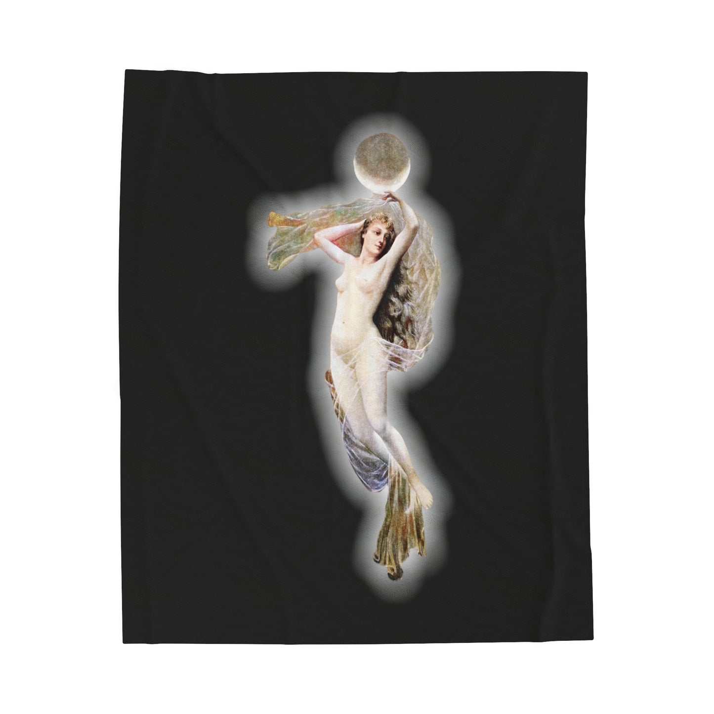 19th C. Venus Fine Art Plush Blanket