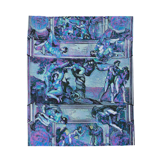 Sixtine Chapel Fine Art Plush Blanket
