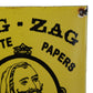 Antique 1930's Zig Zag Cgiarette Papers Porcelain Store Advertising Sign