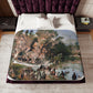 19th C. Holy Land Fine Art Sherpa Blanket
