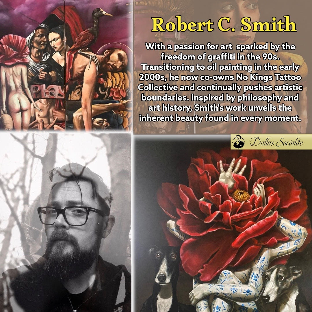 Robert C. Smith artist bio provided by Goodson Gallery - a Local Dallas, Texas oil painter