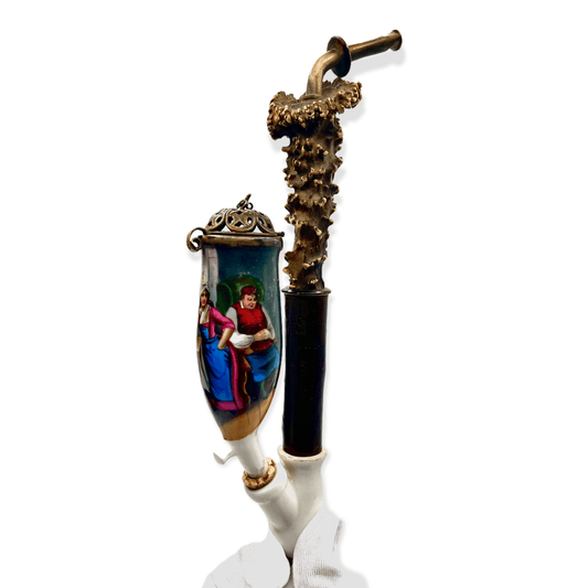1750-1790 Austria Bavarian Antler Pipe