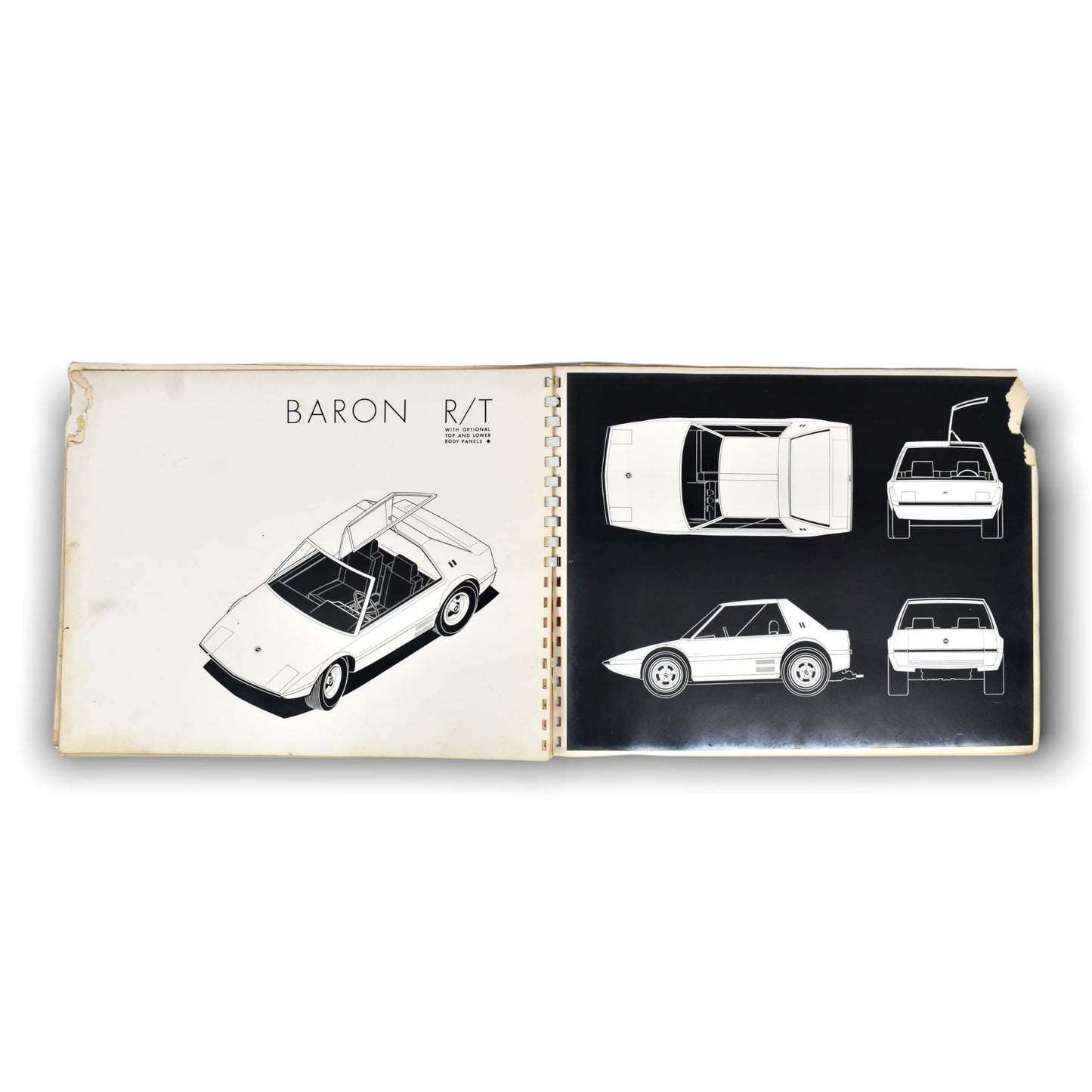 Baron R/T - 1960's Concept Car Presentation 1/1 + 3D Render Model