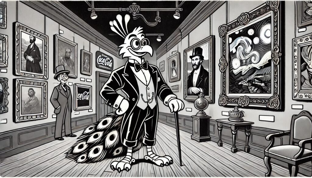 collecting antiques with goodson gallery illustrative cartoon