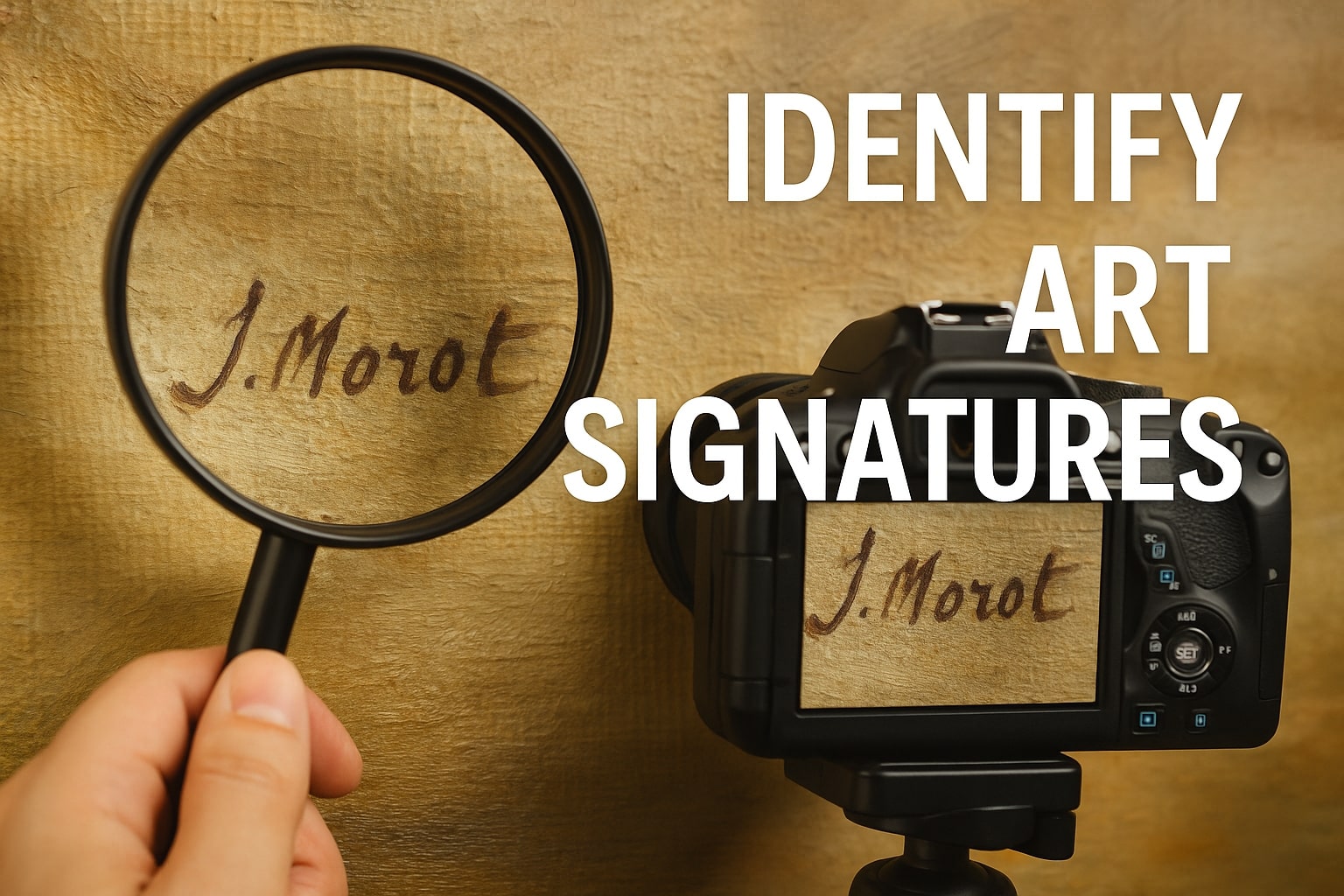 how to identify artists signatures online in 2025