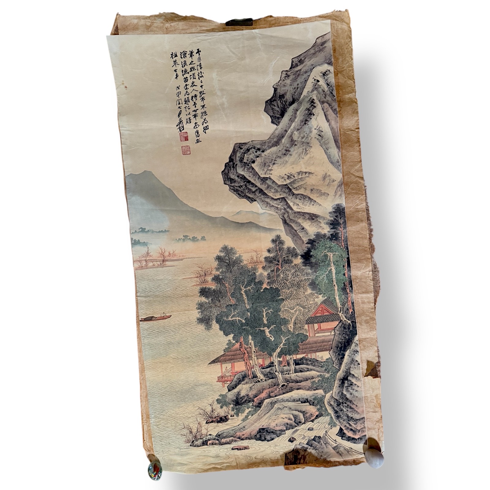 guo xiang scroll painting 1963